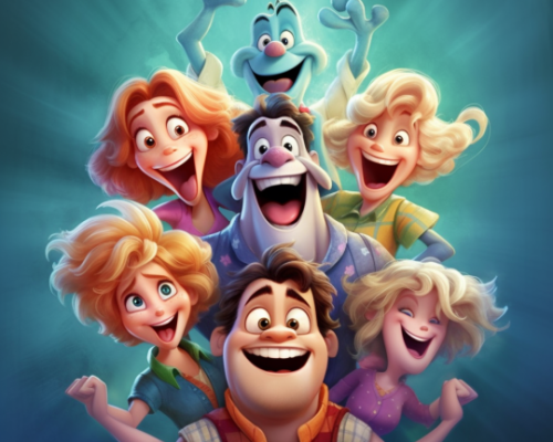 polycorn_5_characters_happy_sign__disney_style_background_ff0badcd-a898-4b2b-bbd8-16b9c107578d